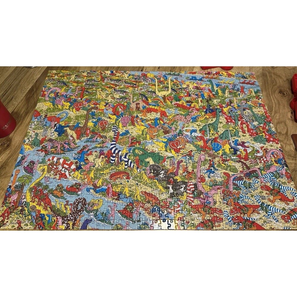 Where’s Waldo Aquarius Brand 1000 Piece Puzzle Complete